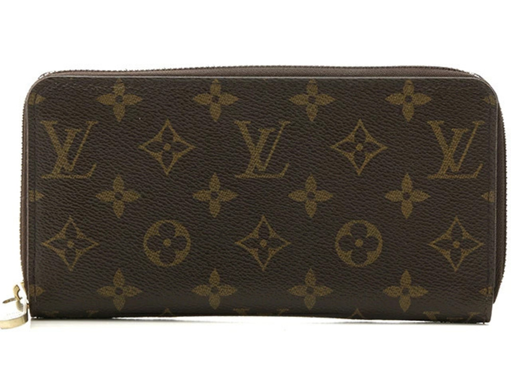 LOUIS VUITTON Zippy Wallet round zipper long Monogram